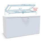 D500-DF-PRO chest freezer
