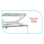 D500-DF-PRO chest freezer