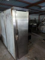 used stainless steel upright maintenance cabinet