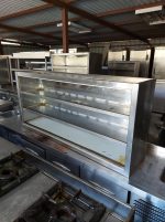 used stainless steel crockery cabinet