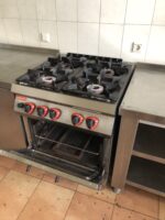 used angelo po oven unit with 4 heating elements