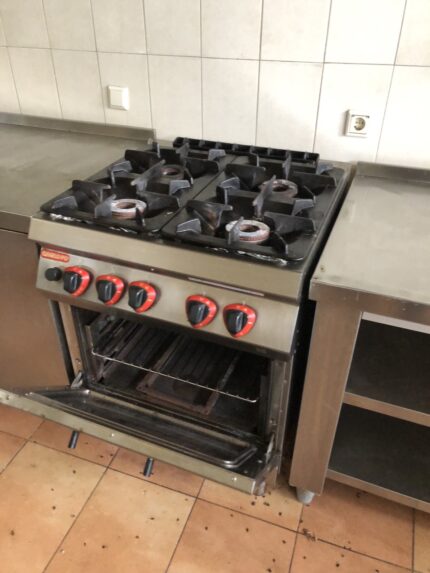 used angelo po oven unit with 4 heating elements