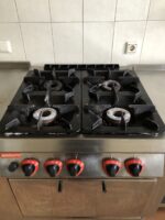 used angelo po oven unit with 4 heating elements