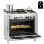 bartscher gas kitchen with stove top