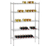 bartscher wine storage shelving unit