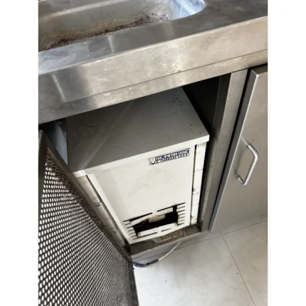 used stainless steel dishwashing unit