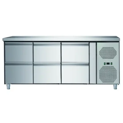 ventus stainless steel chilled workbench