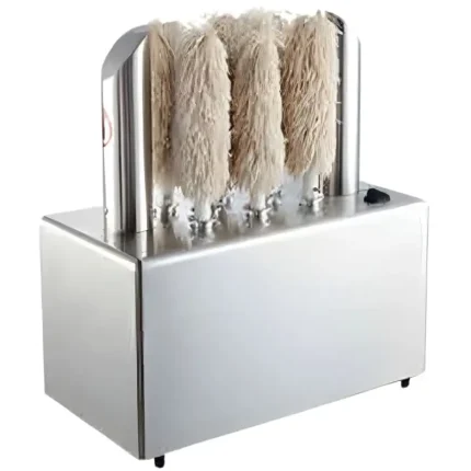 dynamic drinking glass polisher