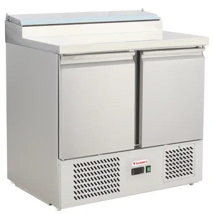 karamco stainless steel chilled workbench