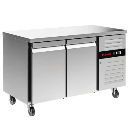 karamco stainless steel chilled workbench