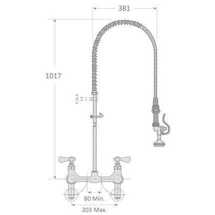 metal inox showerhead