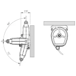 metal inox showerhead
