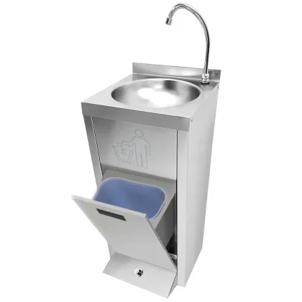 metal inox handwashing unit