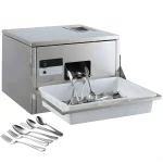 dynamic cutlery dryer and polisher