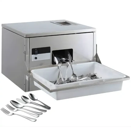 dynamic cutlery dryer and polisher